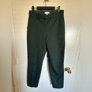 H&M Deep Green Cropped Trousers